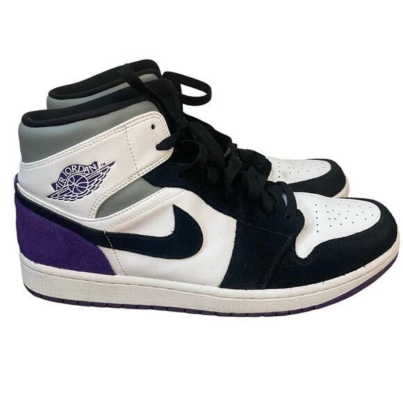 Nike Other - Nike Air Jordan 1 Mid SE Varsity Purple Mens Size 11.5 Shoes Sneakers Basketball